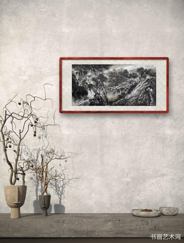 image.png 轻云薄雾溪水欢 名家作品